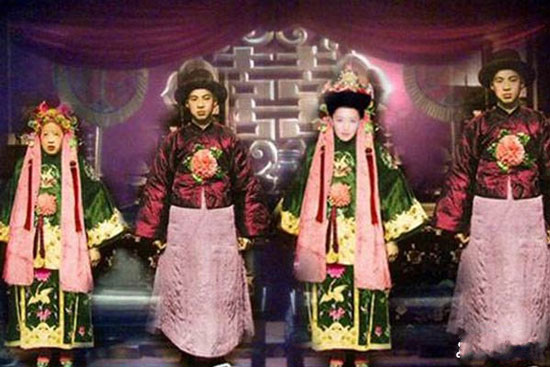 中国最恐怖的一张照片，山西冥婚真实图片！