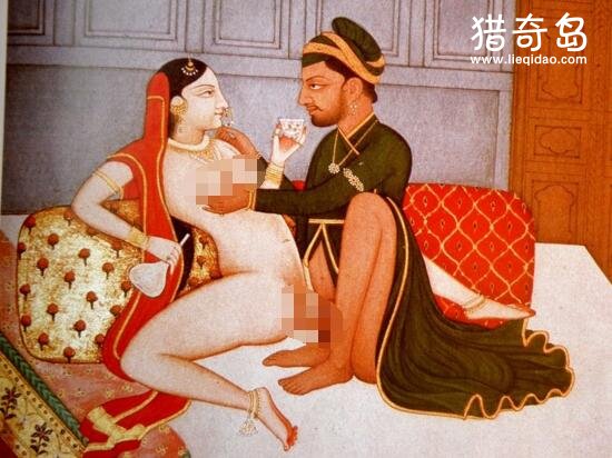 古代印度春宫图片，男女淫荡交合变换激情姿势