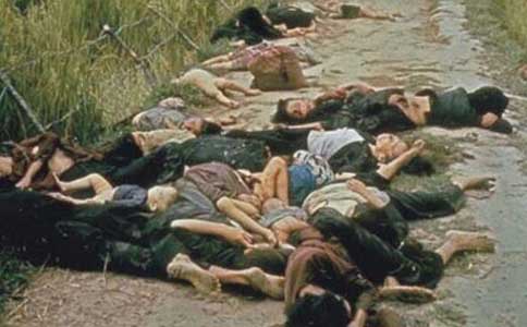 越南美莱村惨案，美军屠杀500名手无寸铁的妇女儿童