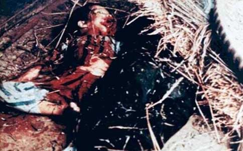 越南美莱村惨案，美军屠杀500名手无寸铁的妇女儿童