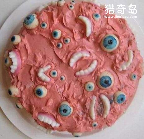世界上最恐怖的蛋糕图片