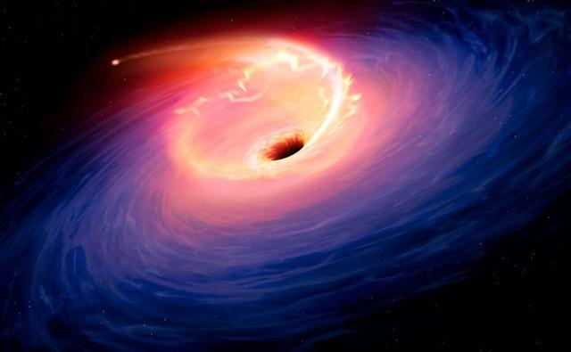 黑洞撕裂恒星瞬间画面 黑洞撕裂恒星原理