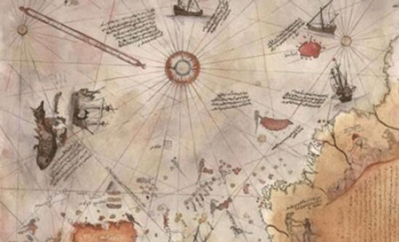神秘地图之谜,雷斯地图是外星人所创作的吗?