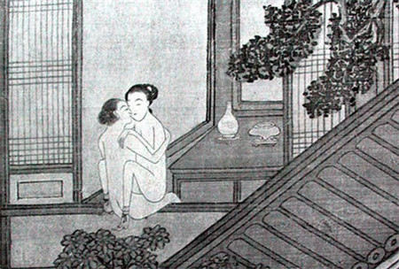 中国最早的春宫图,女子出嫁时必备的陪嫁物品