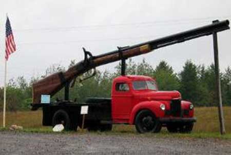世界上最长的步枪,长10.18米重达2吨