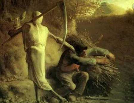 死神与樵夫有什么含义呢?弗朗索瓦米勒为什么要把死神画到画中?